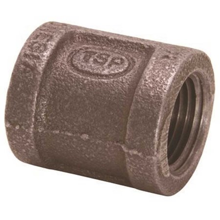 PROPLUS 1/4 Black Malleable Coupling 45046